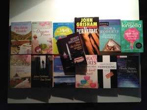 13 Romane Sammlung Nora Roberts, Grisham, Beckett, Kinsella Bild 4