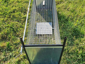 Neuwertig! Große Lebendfalle Tierfalle Raubwildfalle verzinkt! TOP! Bild 3