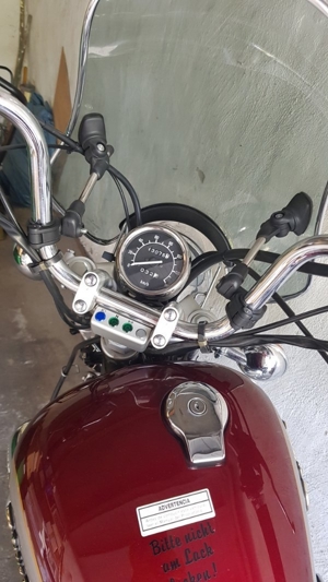 Motorrad Yamaha Virago 125 ccm Bild 4