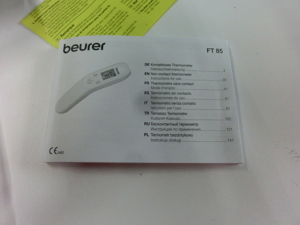 Beurer Medical Kontaktloses Thermometer FT85 NEUWARE FIEBERTHERMOMETER Bild 4