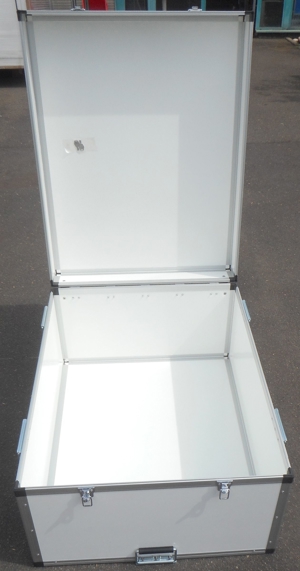 Transportbox - Lagerbox - rollbar - abschließbar - Mat. = GFK San Bild 5