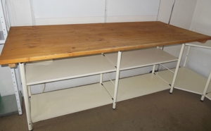 Schreibtisch - Büroecke - Regal incl. 4 Schubladen - Eckregal - Bürostuhl Bild 4
