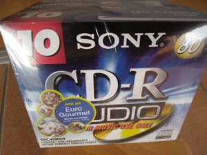 Cd-r sony audio 80 rohlinge