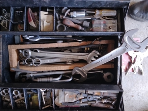 Werkzeuge, Maulschlüssel, Ringschlüssel, Schraubendreher, Feilen, Knarren Bild 6