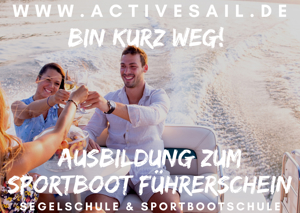 Ausbildung zum Sportboot Führerschein See - Binnen Theorie & Praxis auch online