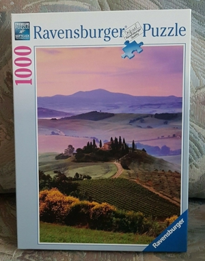 RAVENSBURGER Puzzle 1000 Teile - Toskanisches Flair wie neu