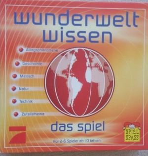 Gesellschaftsspiel Wunderwelt Wissen