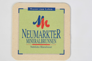 BIERDECKEL Neumarkter Mineralbrunnen Bierfilz Untersetzer Sammlerstück