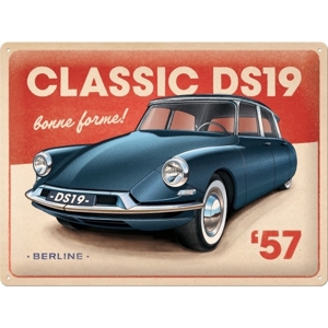 Schönes Citroen DS Classic Berline Blechschild 40x30 cm