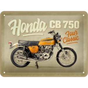 Honda CB 750 Blechschild Biker Motorrad 20x15 cm