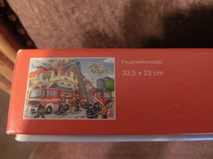 Puzzle "Feuerwehreinsatz" / 63 Teile / komplett,OVP,guter Zustand Bild 3