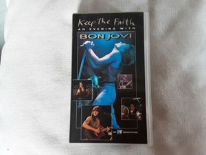 VHS Musik Kassette Bon Jovi Bild 2