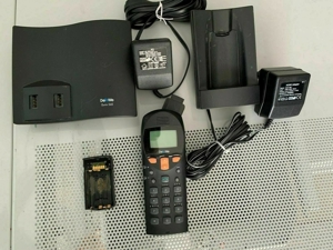 ISDN Schnurlostelefon DeTeWe Eurix 245 mit Netzteil + separater Ladestation Bild 1