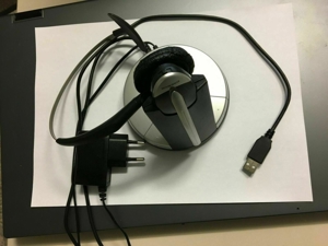 Jabra GN9350 Schwarz Ohr-Bügel Headset, komplett mit Netzteil