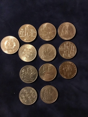 DDR-Sammlermünzen Bild 2