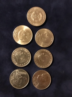 DDR-Sammlermünzen Bild 1