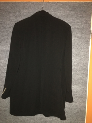 Damen Long Blazer schwarz Gr. 42 Bild 5