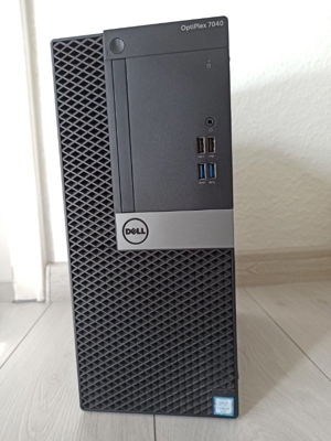 Dell Optiplex 7040 MS Office 2019 Pro + Word, Excel i5-6500 8GB 256GB SSD PC Bild 1