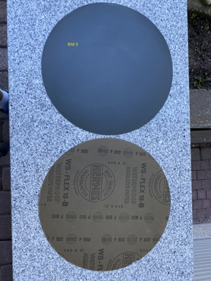 133 Stück Schleifpapier Durchmesser 230 mm und 350 mm, Bild 2