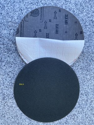 133 Stück Schleifpapier Durchmesser 230 mm und 350 mm, Bild 5