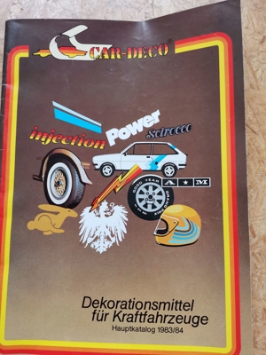 Car-Deco Katalog 1983/84, Tuning, Folierung, Oldtimer Bild 1