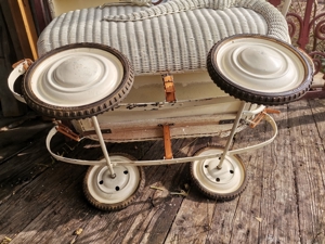 Puppenwagen, 50s/60s, Nostalgie pur, chabby chic Bild 10