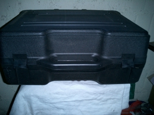 große Koffer, Box, aufbewaren, schwarz, 3 x vorhanden Bild 3