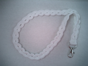 Schlüsselbänder mit Karabiner, Lanyard, Handarbeit, Baumwolle, DIY Bild 4