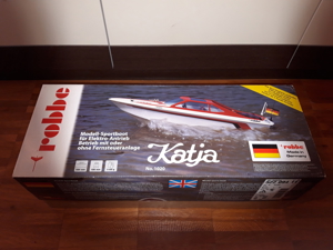 Robbe Katja No.1020 Modell Boot, im original Karton, schön gebaut, TOP Schnäppchen Bild 2