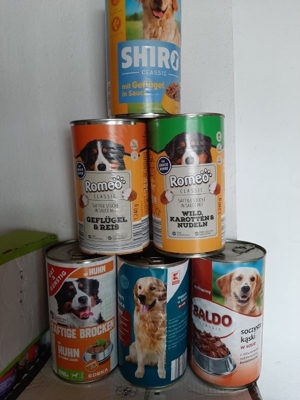 hundefutte / Nassfutter 1250g Große Dose Bild 1