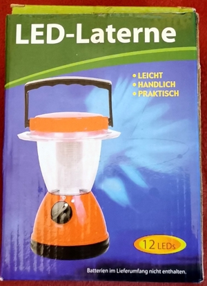 LED Laterne neu