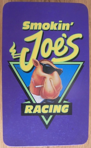 Streichholzheftchen - Smokin Joe  s Racing Tin Match Box Bild 8
