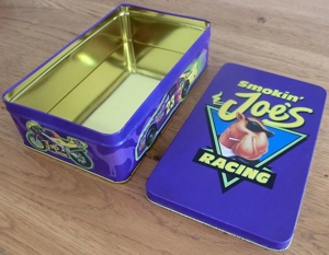 Streichholzheftchen - Smokin Joe  s Racing Tin Match Box Bild 6