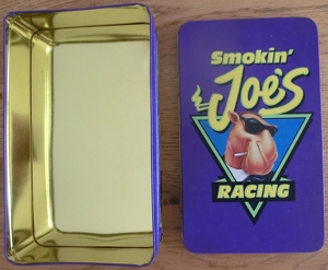 Streichholzheftchen - Smokin Joe  s Racing Tin Match Box Bild 5