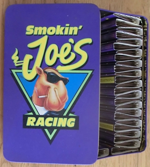Streichholzheftchen - Smokin Joe  s Racing Tin Match Box Bild 1