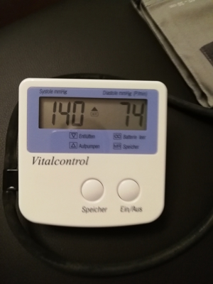 Blutdruck Messgerät " Vitalcontrol " Bild 5