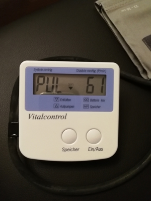 Blutdruck Messgerät " Vitalcontrol " Bild 4