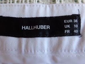 Hose Stoffhose Gr. 38 wollweiß Marke Hallhuber, NEU, nicht getragen Bild 3