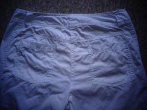 Damen Hose Caprihose Gr. 40 bzw. ca. Gr. M weiß NEU Bild 6