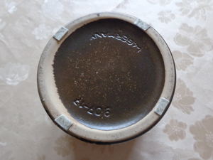 Blumenübertopf, Blumentopf, beige/braun, ca. 14,5 Innendurchm. Bild 6