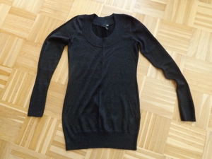 Vintage - Feinstrickpullover, Longpullover, Rundausschnitt, Gr. XS, ca. Gr. 34, H&M