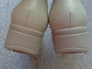 Damenschuhe Waldläufer Gr. 5 bzw. Gr. 38 ecru Leder, Fußbett Bild 4