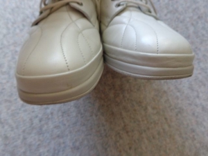 Damenschuhe Waldläufer Gr. 5 bzw. Gr. 38 ecru Leder, Fußbett Bild 3