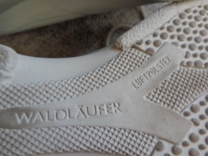 Damenschuhe Waldläufer Gr. 5 bzw. Gr. 38 ecru Leder, Fußbett Bild 8