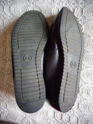 Kinderschuhe Mädchenschuhe Schuhe Gr. 34 Halbschuhe Leder Bild 2