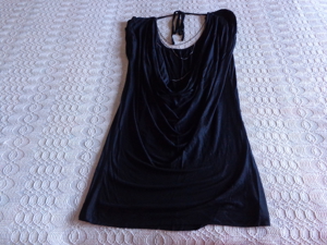 Vintage - Shirt, Top, Party-Top, Gr. S bzw. ca. Gr. 36, schwarz, Only Bild 2