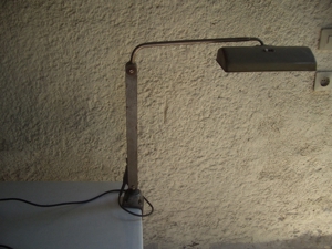 Antike Elioalux Werkstatt Lampe Gelenklampe sehr rar! Bild 11