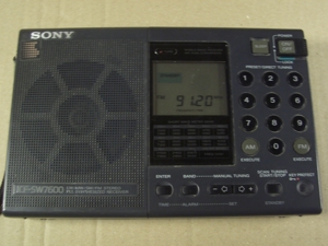 2 x Sony ICF-SW7600 für Bastler