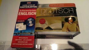 Deutsch   Englisch Vokabelboxen (NEU!) zu verkaufen Bild 2