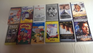 Klassische VHS Viedofilme zu verkaufen Bild 1